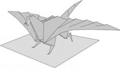 Как сделать дракона - оригами