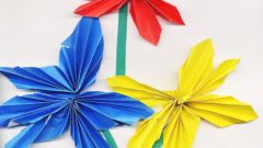 Как делается бумага с цветами
