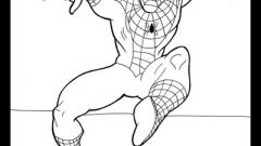 How to draw spider-man