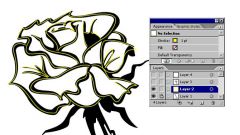 How to make outline in photoshop
