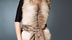 How to sew a fur vest