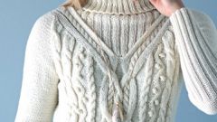 Как вязать спицами свитер