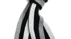 Как носить мужские шарфы