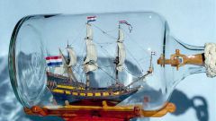 How to make a ship in a bottle