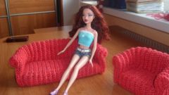 How to make furniture for Barbie