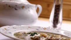 Как готовить суп из грибов и перловки