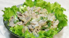 How to cook salad of boiled chicken breast