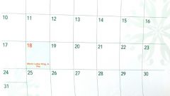 Как сделать самому календарь
