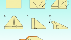 Как сделать самолётики оригами