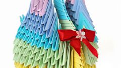 Как сделать лебедя в модульном оригами