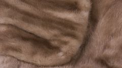 How to sew a fur coat of mink