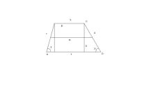 How to find the smaller base of the trapezoid