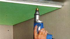 Как смонтировать потолок из гипсокартона