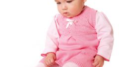 How to knit baby dress knitting