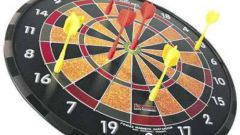 How to make a dartboard at home