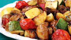 How to cook grilled vegetables