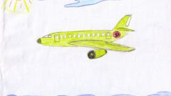 Как нарисовать самолетик