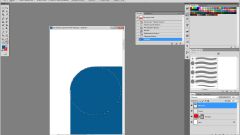 Как округлить углы в фотошопе