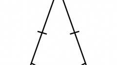 Как найти третью сторону в равнобедренном треугольнике