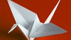 Как сделать птицу оригами