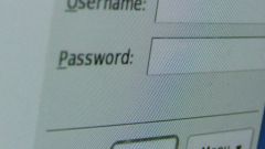 How to go to the page, if you do not remember the password