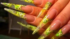 Как нарастить острые ногти