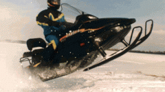 Как сделать снегоход из мотоцикла