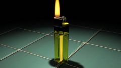 How to recharge a gas lighter