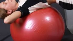 How to pump up an exercise ball