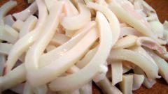 How to cook frozen squid