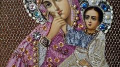 How to consecrate an embroidered icon