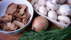 How to boil frozen mushrooms