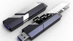 How to make flash drive a local disk