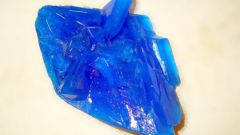How to grow a crystal of copper sulphate
