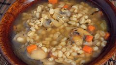Как варить грибной суп с перловкой