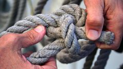 Как завязать веревку без узлов
