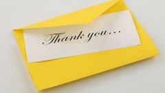 Как выразить благодарность в письме