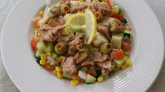 Салат из тунца: как готовить вкусно