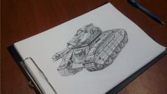 Как нарисовать военную машину