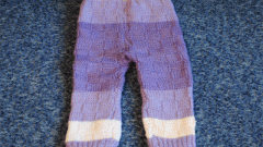 How to knit pants knitting
