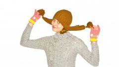 Как вязать шапку с ушками