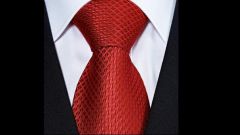Как завязать галстук крестовым узлом
