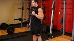 How quickly pump up the biceps dumbbells
