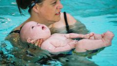 How to teach baby to swim