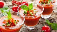 Как приготовить томатно-арбузный суп