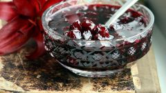How to make jam from cherries, pitted 