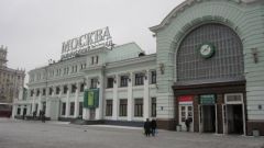 In Moscow to get to Belorussky station