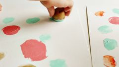 Как рисовать с помощью картофеля