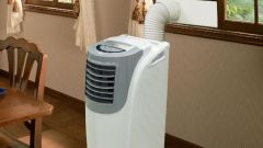 The installation of portable mobile air conditioner