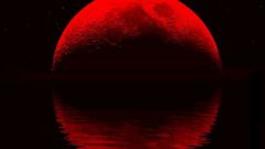 Почему Луна бывает красной